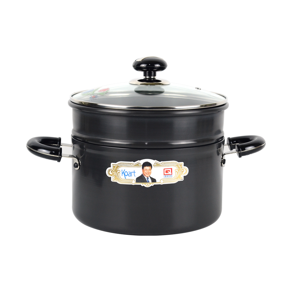 (7063941014195)코아트 엘레강스2단찜곰솥-24cm